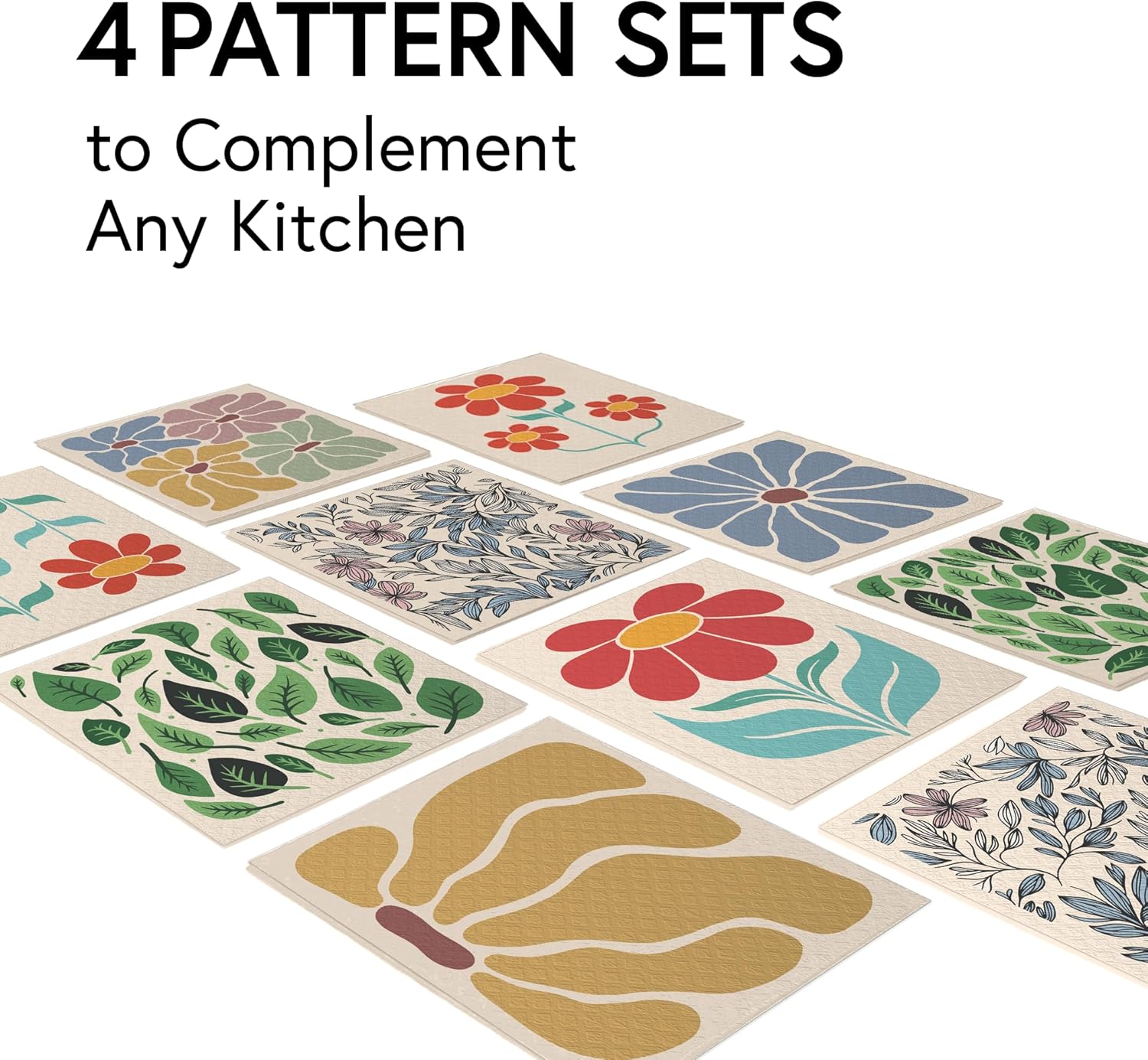 Swedish dishcloths for the kitchen – reusable, washable & eco-friendly